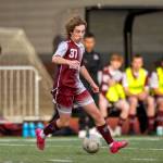 PHOTO BY FOREST WORGUM 
Montesano midfielder Jules Desjour scored the games only goal in the second minute in a victory over Elma on Monday in Montesano.