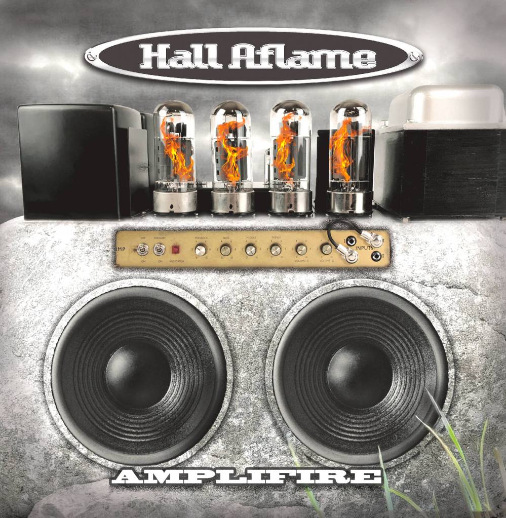 Provided photo
The album cover for Hall Aflames new album Amplifire. RatPak Records produced the album. Rick Moyer, of Moyer Multi Media LLC., filmed videos for The Same Gutter and 1974 right on the Harbor.