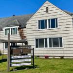 Damage to an Aberdeen church is visible from a fire that broke out early Wednesday morning. (Michael S. Lockett / The Daily World)