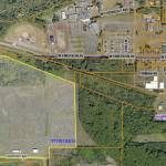 Grays Harbor County Assessor
A wood pellet manufacturing facility proposed for 411 Moon Island Road in Hoquiam, outlined in yellow, received approval from the Olympic Region Clean Air Agency five months after a public hearing raised a number of concerns over the proposal.