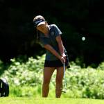 SUBMITTED PHOTO Montesano senior Hailey Blancas shot a 78 in the second round of the 1A District 4 Girls Golf Championships to win the district title on Tuesday at the Tumwater Valley Golf Course.