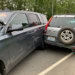 Sheriffs deputies pursued and stopped a vehicle driven by a man wanted for multiple warrants on Thursday morning. (Courtesy photo / GHSO)