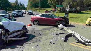 Washington State Patrol
A Sunday afternoon crash injured three people on U.S. Highway 12 in Porter.