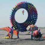 A bol kite flies over Ocean Shores. Many kites will take to the skies this weekend during the Festival of Colors. (Courtesy photo / Rick Beveridge)