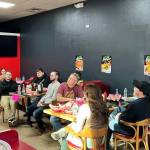Grays Harbor Real Estate Investing Group
Kevin Spivey, left, who is the founder of Spivey Realty Group, talks Investing 101 to a group of what Chris Pierog called newbies at a past Grays Harbor Real Estate Investing Group meeting. Pierog and his wife Hannah started GHREIG).
