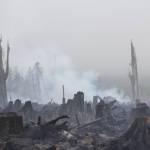 Michael S. Lockett / The Daily World File
A wildfire near Moclips in 2023 spread to about 50 acres before local and state fire agencies managed to slow its spread.