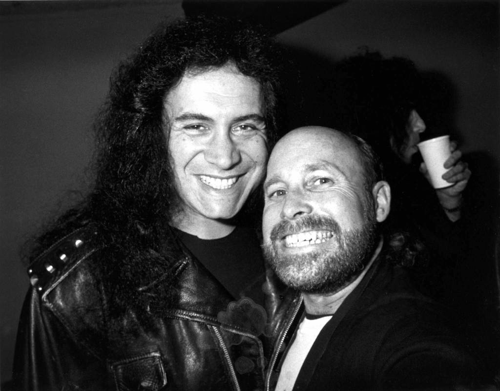 Darrell Westmoreland
Gene Simmons, bassist and vocalist for KISS, and Darrell Westmoreland pose for a photo during a fun time in 1990. Westmoreland said on Thursday that Simmons is just a really nice guy. When you see Gene Simmons as KISS you think theres a whole other ballgame with his make up, because hes in a whole other world, Westmoreland said. When hes not in make up hes literally the nicest guy.