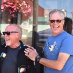 Darrell Westmoreland, left, and Wil Russoul, worked in close quarters for months in order to put on World Music Day. Westmoreland reflected on the success the event on June 21 garnered for Aberdeen. We did pull off something that was probably not expected to really be such a success. And yeah, thank you for the star. (Matthew N. Wells / The Daily World)