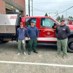 Courtesy photo / MFD
Firefighters from Montesano and East Grays Harbor Fire and Rescue were deployed to assist with the Pioneer Creek fire this week.