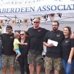 Matthew N. Wells / The Daily World
Vitamin Q won a lot of money on Saturday at Aberdeen Summerfest. The barbecue team won a combined $1,700 as they won the grand prize, peoples choice, and the mystery meat category. They also came in first place in the pork ribs category and third place in the chicken category.