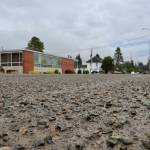 Michael S. Lockett / The Daily World
The rough surface of a recently resurfaced road in Elma was the source of much angst at a recent city council meeting.