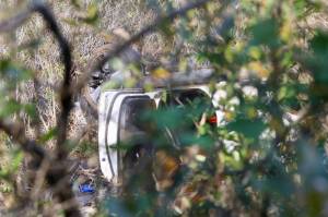 A man was killed in a rollover on state Route 109 on Thursday. (Michael S. Lockett / The Daily World)