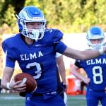 DAILY WORLD FILE PHOTO 
Elma junior quarterback Isaac McGaffey and the undefeated Eagles will host Sequim in a non-league matchup on Friday.