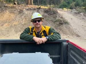 Courtesy photo / HFD
Derek Jensen, firefighter with the Hoquiam Fire Department, has deployed to North Carolina as a task force leader as part of the larger response to Hurricane Helene after the storm savaged the Appalachia, killing hundreds.