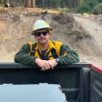 Derek Jensen, firefighter with the Hoquiam Fire Department, has deployed to North Carolina as a task force leader as part of the larger response to Hurricane Helene after the storm savaged the Appalachia, killing hundreds. (Courtesy photo / HFD)