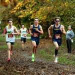 ALICIA TISDALE | ALICIATISDALE.COM Aberdeens Henry Nelson (right) and Cecil Gumaleius (middle) led the Bobcats to their first 2A Evergreen Conference title since 2011 with a victory in the league-championship meet on Wednesday in Tumwater.