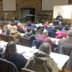 Aberdeen Police Chief Steve Shumate speaks to attendees at a past academy.