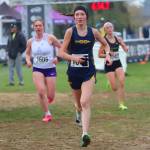 PHOTO BY DENNIS NELSON Aberdeens Ailyn Haggard (middle) placed 15th in the girls race of the 2A State Cross Country Champinoships on Saturday in Pasco.