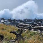 Yama Ha / For The Daily World
King tide action in Ocean Shores.