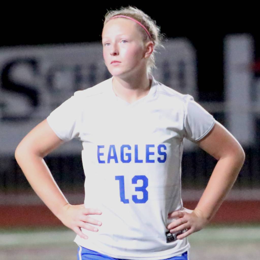 DAILY WORLD FILE PHOTO 
Co-Defensive Player of the Year Elma senior defender Amaya Lewis