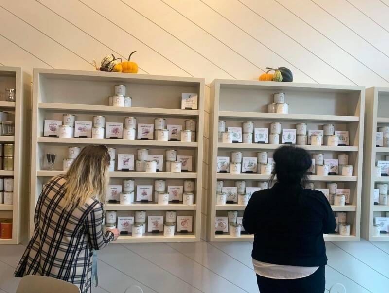 Lorraines Candle Studio allows visitors to pour custom candles.