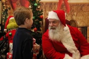 Moyer Multi Media photos
Santa is ever present throughout WinterFest.