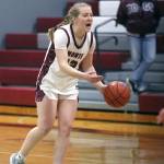 PHOTO BY HAILEY BLANCAS Montesano point guard Tieander Olson calls out a play during a 57-46 victory over Tumwater on Thursday in Montesano.