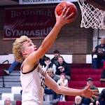 PHOTO BY HAILEY BLANCAS Montesanos Mason Fry drives to the hoop during the Bulldogs 58-51 loss to Forks on Friday in Montesano.