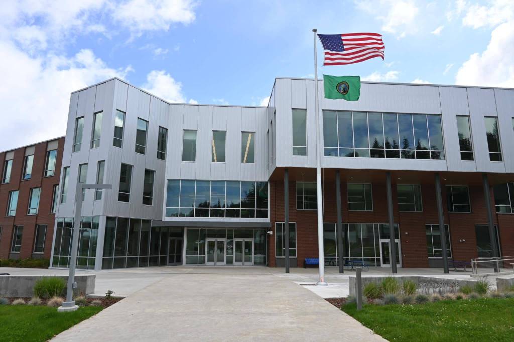 The new, $52 million tulalW Student Center at Grays Harbor College. (Greater Grays Harbor, Inc.)