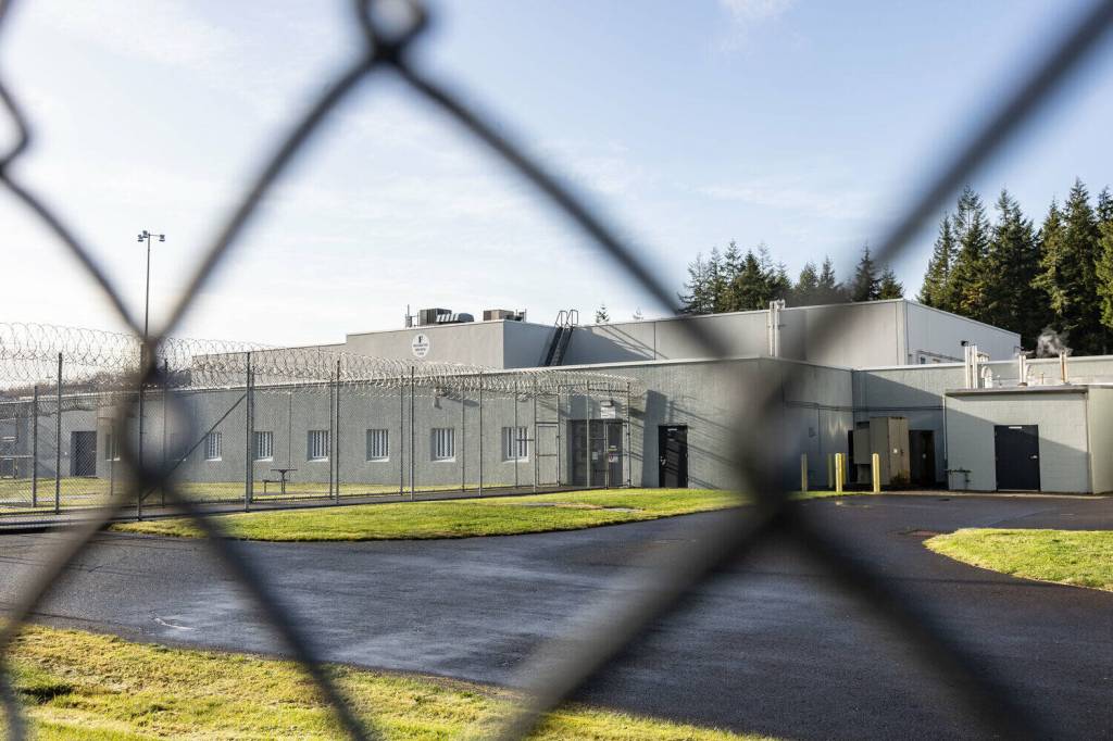 Ridley Hudson photos / The Chronicle
The new youth detention center is pictured during a tour of Stafford Creek Corrections Center in Aberdeen in mid-December.