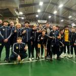 SUBMITTED PHOTO Aberdeens boys wrestling team placed first at the Battle of the Axe meet on Saturday at Port Angeles High School.