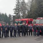 Hoquiam Fire Department
Members of the Central Region in Washington state gather before heading to Southern California to fight the wildfires.