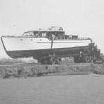 Tom Quigg
The MV Periwinkle making its way down Damon Road.