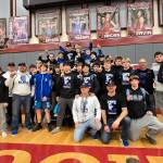 RYAN SPARKS | THE DAILY WORLD The Elma Eagles won their second-consecutive district title at the 1A District 4 EvCo tournament on Saturday at Hoquiam High School.
