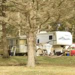 Ezra McCampbell photos / For The Daily World
The site of a fire where a woman passed away on Thursday in Grayland.