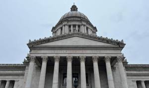 Bill Lucia / Washington State Standard
The Washington state Capitol building in Olympia.