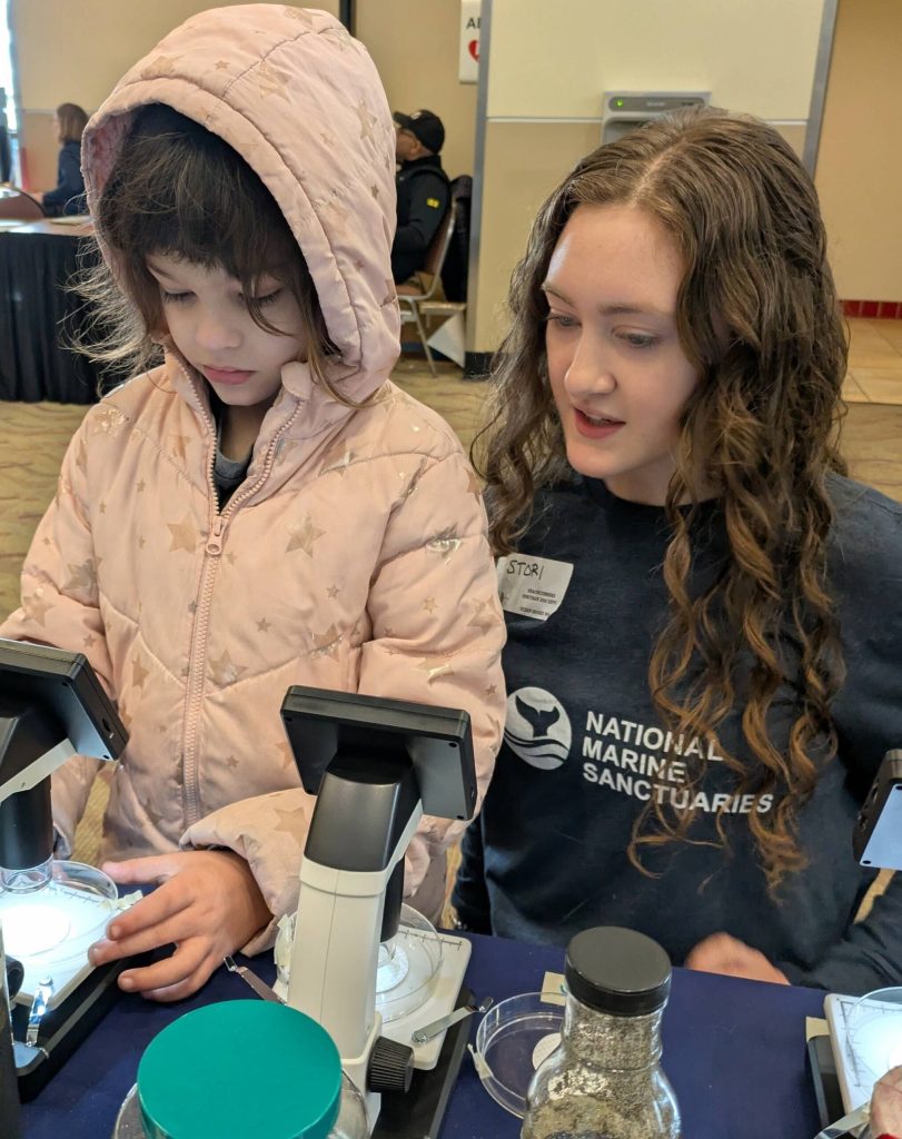 John Shaw
The National Marine Sanctuaries offered educational opportunities at the Beachcombers and Glass Float Expo.