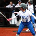 RYAN SPARKS | THE DAILY WORLD Elma outfielder Mia Monroe