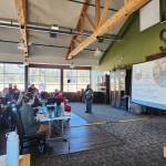 Shoalwater Bay Indian Tribe photos
A gathering at Shoalwater Bay Indian Tribe discusses grant and fundraising opportunities.