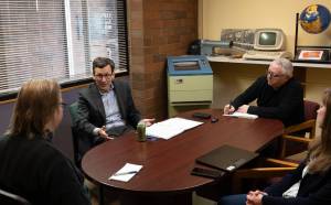 Dan Jackson / Office of Gov. Bob Ferguson
Gov. Bob Ferguson takes part in an exclusive interview with The Daily World.
