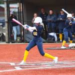 DAILY WORLD FILE PHOTO Aberdeens Britten Neal (00) belted a go-ahead, two-run double in the Bobcats 3-2 win over Montesano on Saturday at Montesano High School.