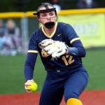 RYAN SPARKS | THE DAILY WORLD Aberdeen pitcher Lilly Camp earned the win in a 3-2 victory over Montesano on Saturday at Montesano High School.