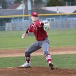 DAILY WORLD FILE PHOTO Hoquiam pitcher Joey Bozich, seen here in a file photo, earned the win in a 3-1 victory over Bremerton on Saturday in Bremerton.