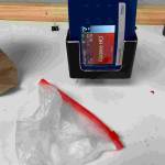 An electronic scale and baggies