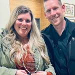 Julie Rajcich
Julie Rajcich poses for a photo with Josh Padgett, a building official in the Aberdeen Community Development Department.