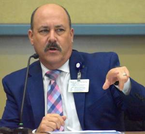 Jerry Knaak photos / The Daily World
Harbor Regional Health Chief Executive Officer Tom Jensen