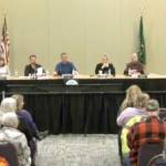 North Beach TV screenshots
The scene at Tuesdays Ocean Shores City Council meeting.