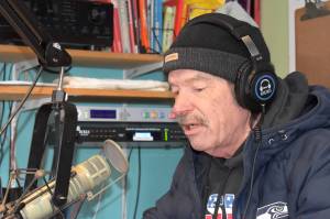 Jerry Knaak / The Daily World
Tom Tommy T Ferguson regularly interviews elected officials and newsmakers on KOSW Radios Morning Show.