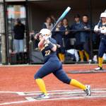 DAILY WORLD FILE PHOTO Aberdeens Maysinn Jones had a game-tying base hit in a 3-2 loss to Tumwater on Wednesday in Tumwater.