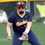 DAILY WORLD FILE PHOTO Aberdeens Maysinn Jones had a game-tying base hit in a 3-2 loss to Tumwater on Wednesday in Tumwater.